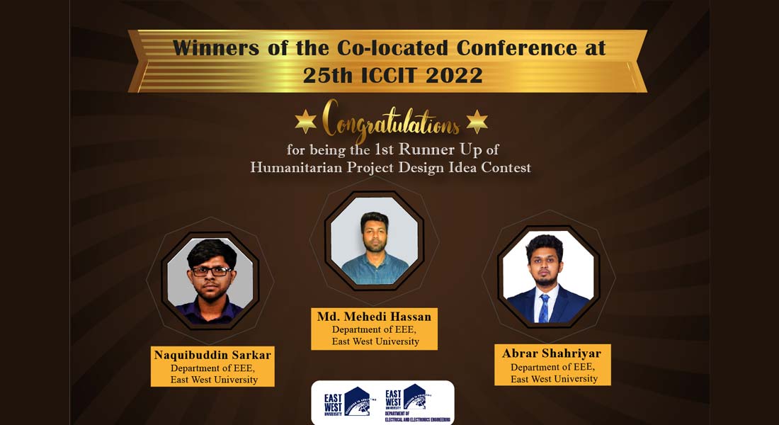 Winner of the Co-located Conference at 25th ICCIT...