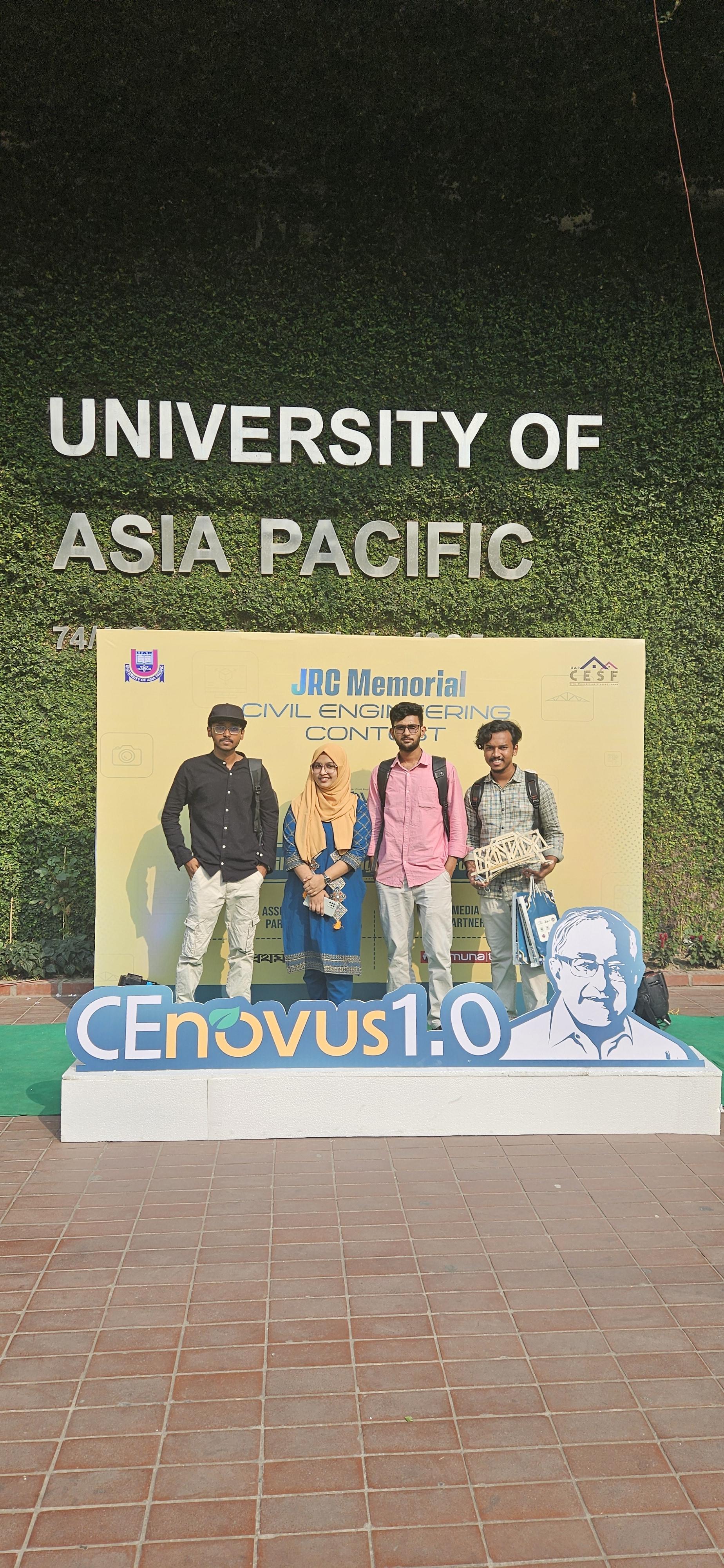 CEnovus 1.0 – EWU Teams Excel at UAP Civil Fest