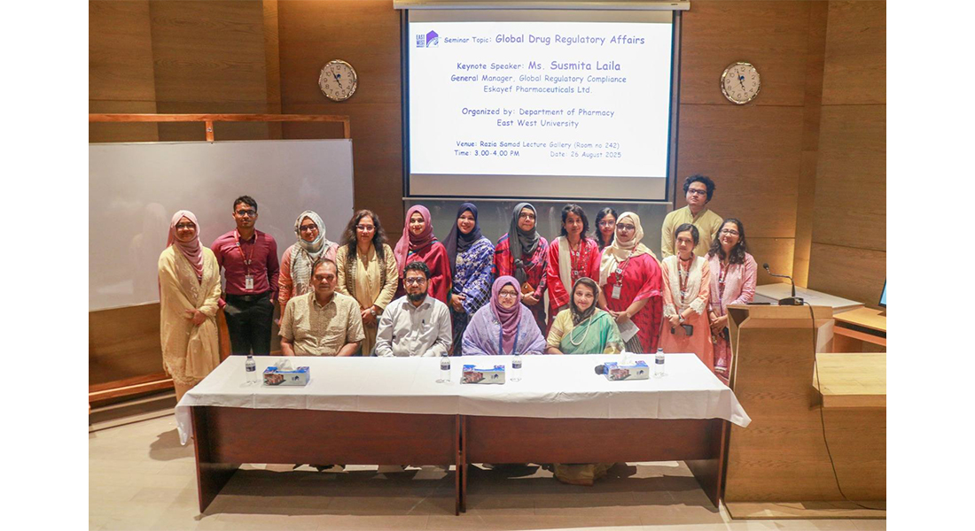 EWU Pharmacy Department Hosts Seminar on Global Dr