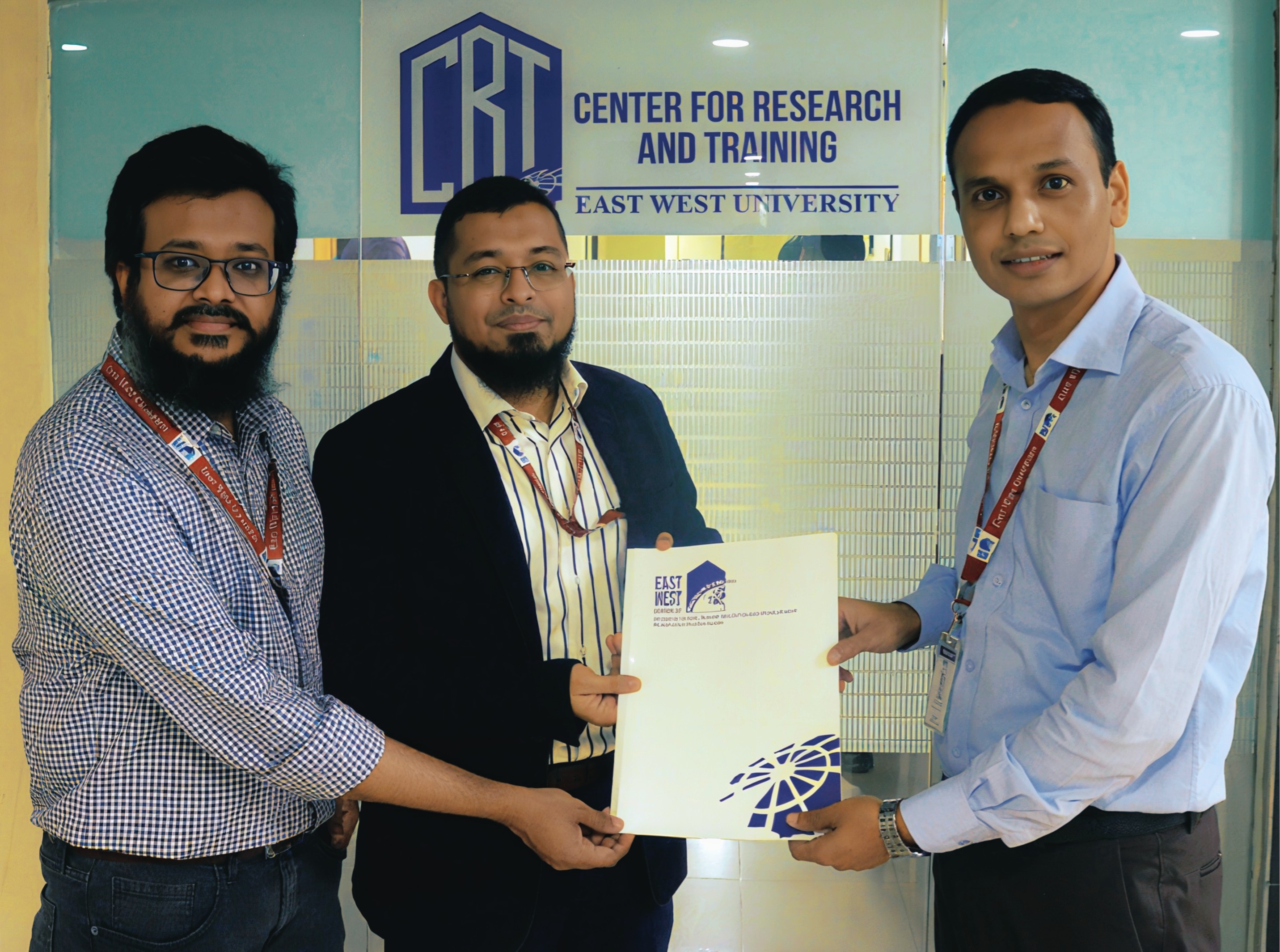 Dr. Sadik Rahman and his team received Research Gr