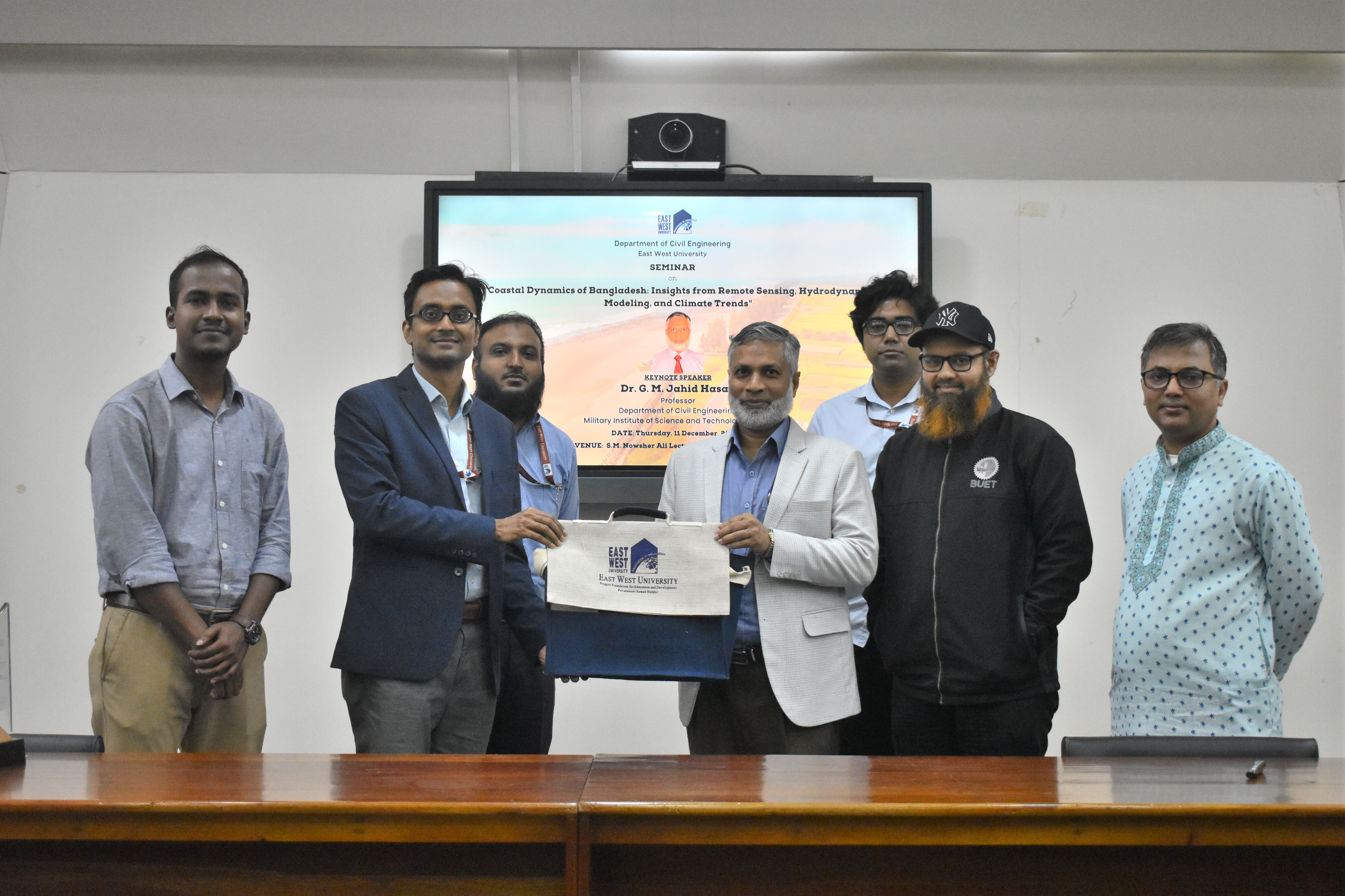 Fall 2025 Seminar on “Coastal Dynamics of Banglade...