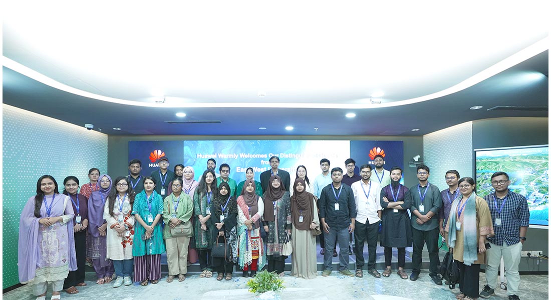 East West University Delegation Visits Huawei Bang...
